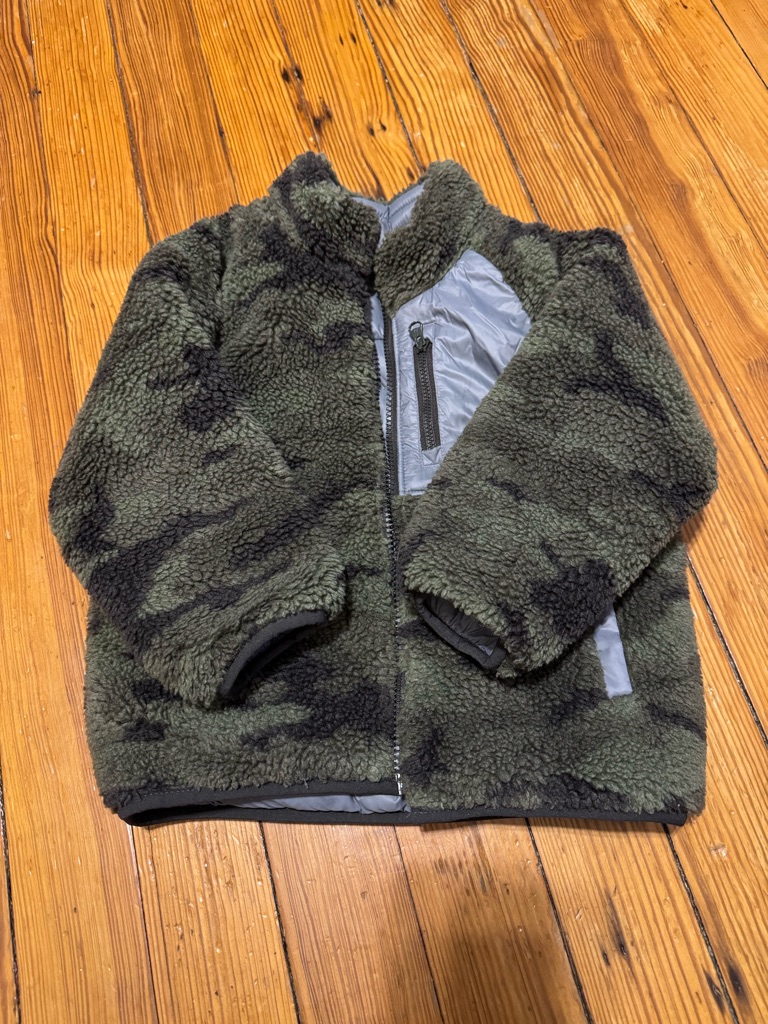 Gap Baby Reversible Sherpa Jacket - Size 3t